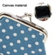 thumbnail image 3 of Mini monedero de lona con lunares, monedero estilo retro étnico para mujer, bolso pequeño tipo: estilo 3;, 3 of 5