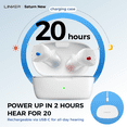 thumbnail image 2 of LINNER Rechargeable Hearing Aids for Seniors, OTC Completely-in-Canal Hearing Aid, Noise & Feedback Reduction, White, 2 of 4