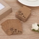 thumbnail image 1 of Tarjeta de embalaje, 100 piezas con patrón de flores, pendiente, tarjeta de presentación, tarjeta de presentación, rendimiento finamente ajustado, 1 of 8