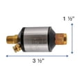 thumbnail image 5 of TCP Global Mini In-Line Air Filter, Oil and Water Separator - Aluminum Body, Drain Valve, Water Trap, Air Dryer Removes Moisture, Dirt, For Compressor Air Line Hose, Air Tool, Spray Gun, Plasma Cutter, 5 of 5