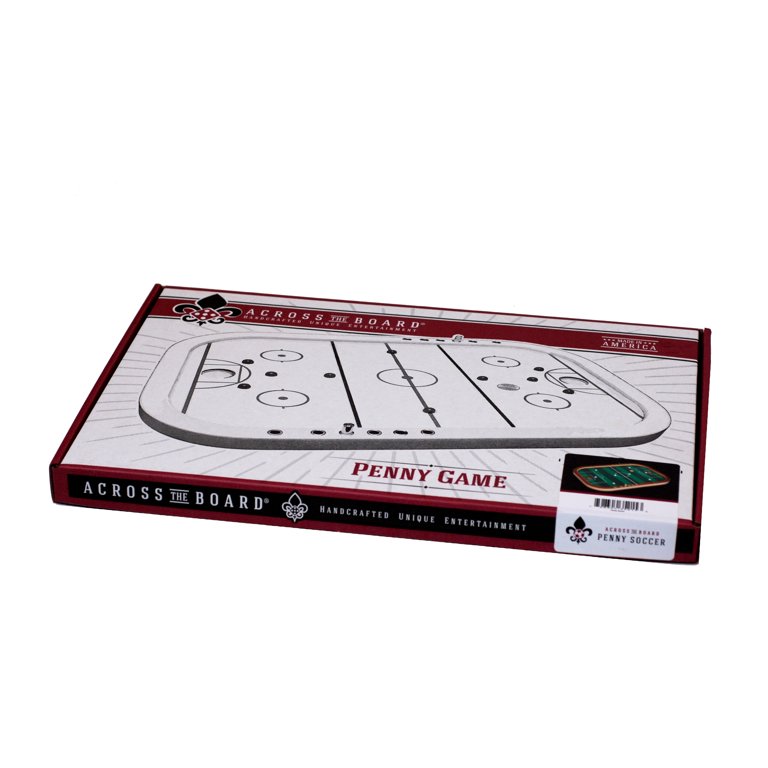 Penny Soccer Handcrafted Board Game from Across the Board