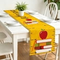 thumbnail image 2 of Floleo Watercolor Book Print Table Runner, 183cm Classroom Dining Tablecloth, Literary Style Decorative Flag for Home Party and Study Desk, 2 of 8