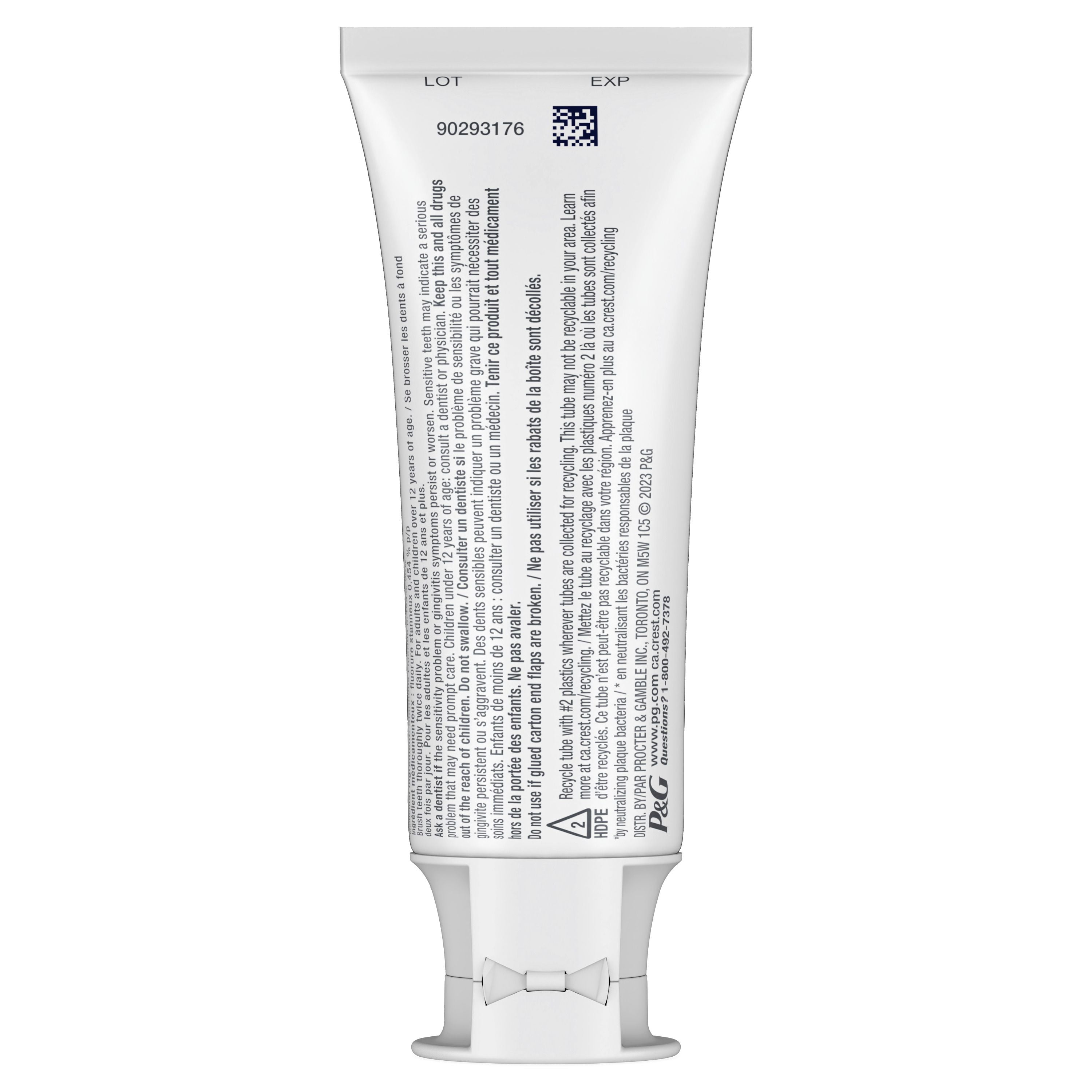 Crest Gum & Enamel Repair Toothpaste, Advanced Whitening, 63 mL