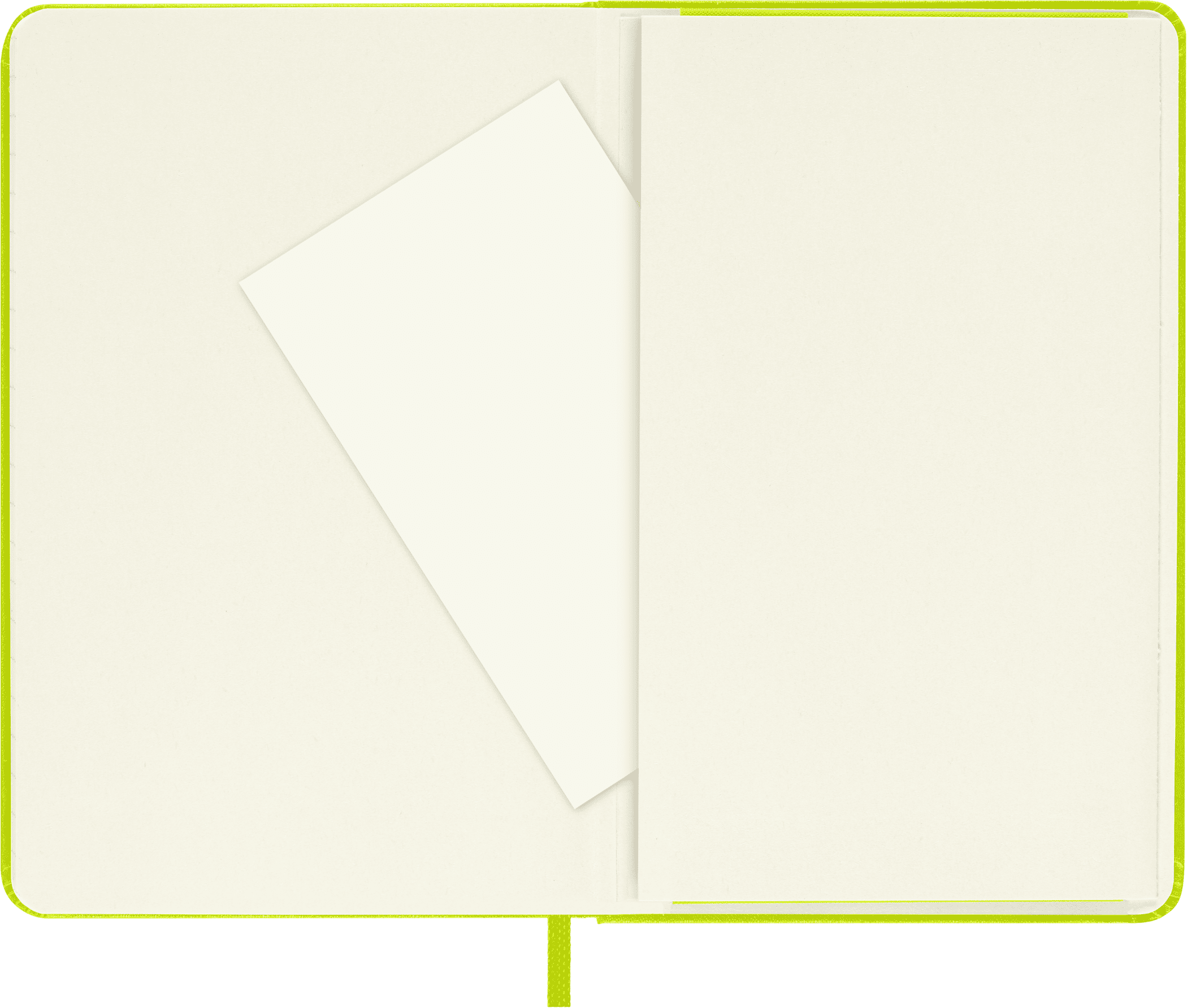 Moleskine Classic Notebook, Hard Cover, Pocket (3.5" x 5.5"), Lemon Green, 192 Pages