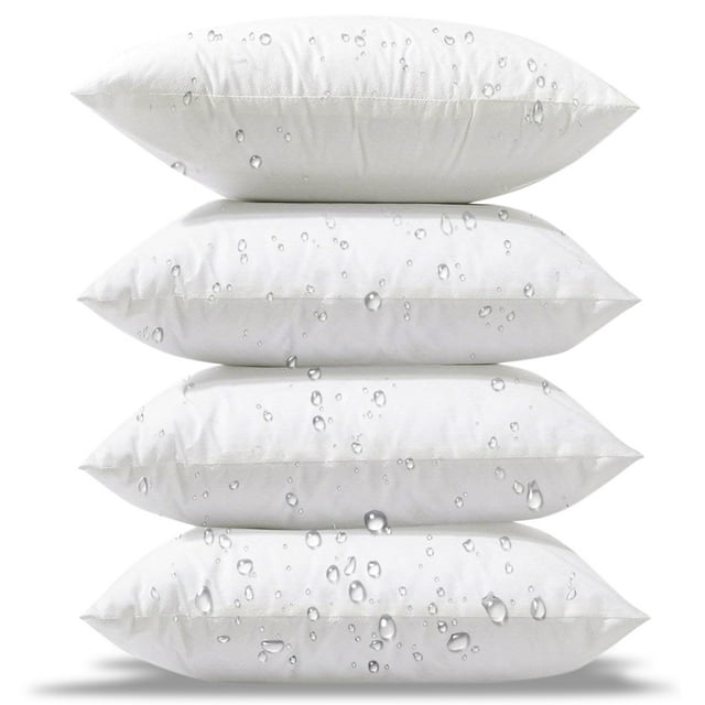 Phantoscope 18 x 18 Outdoor Pillow Inserts Pack of 4 Square Form