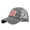 Grey, variant on yunLCZ USA Flag Women Men Sun Hat Star Embroidery Cotton Baseball Cap Trucker Hat Adjustable Hip Hop Hat Unisex Vintage