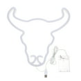 thumbnail image 4 of Shisuyan Bull Head Neon Light Neon Sign Bull Head USB/Battery Powered LED Neon Lamp for Wall Decor, 4 of 9