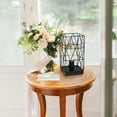 thumbnail image 7 of Simple Designs Geometric Square Metal Table Lamp, 7 of 7
