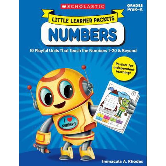 Pre-Owned Little Learner Packets: Numbers: 10 Playful Units That Teach the Numbers 1-20 & Beyond (Paperback) 1338228293 9781338228298