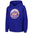 thumbnail image 2 of Youth Royal New York Mets Team Primary Logo Pullover Hoodie, 2 of 3