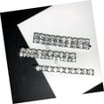 thumbnail image 5 of 3pcs Women Barrette Birthday Shiny Bobby Pins Crystals Fashion Gifts Rhinestone Valentines Pin Accessories Clips Diamond Hairpin Bang Ornaments Hair Day Silver Clip Crystal for, 5 of 5