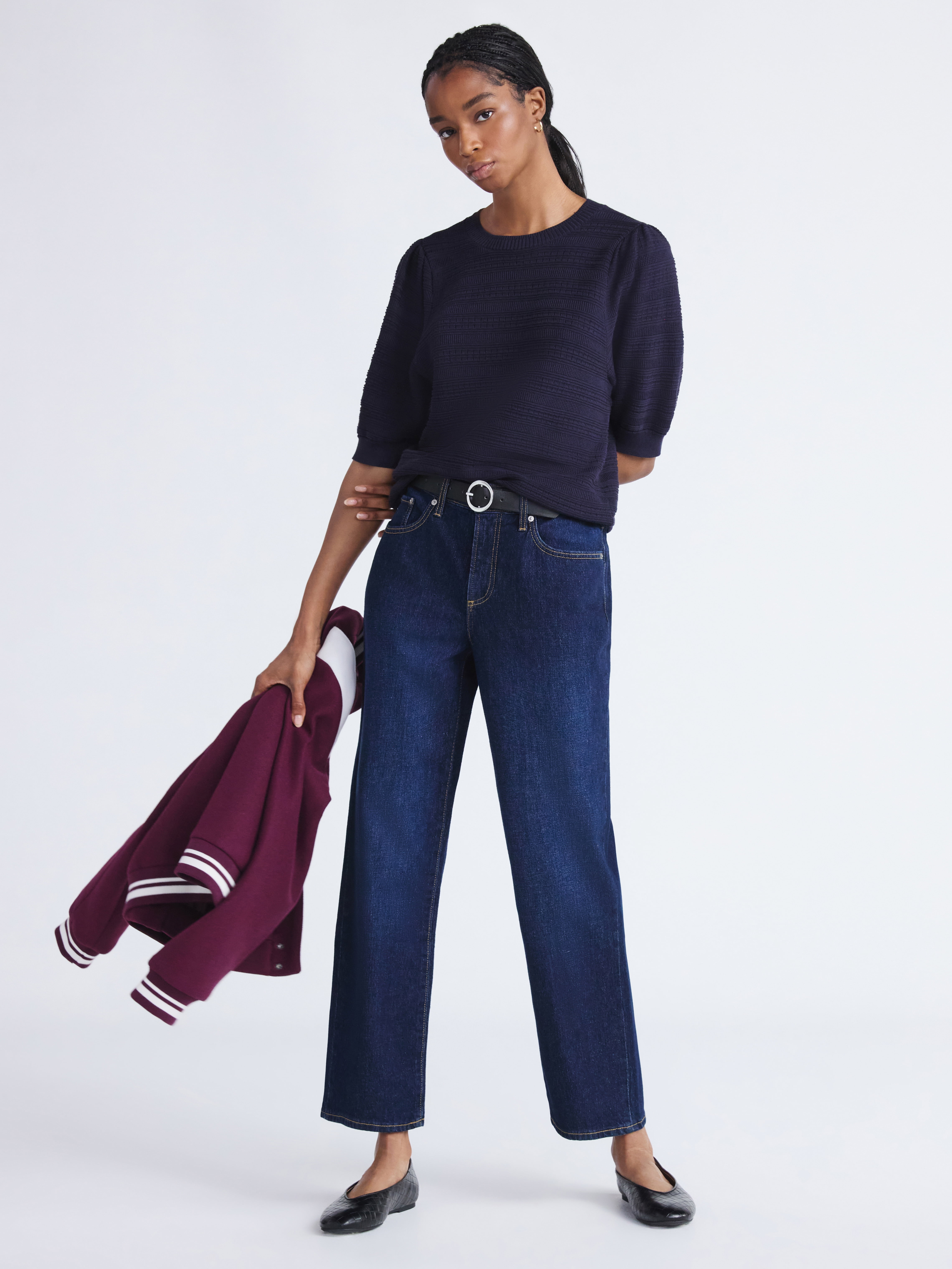 Free Assembly Women's Mid Rise Ankle Length Slim Jeans, 27" Inseam, Sizes 0-18