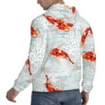 thumbnail image 3 of Bingfone Koi Fish Corals,Spring Summer Men'S Drawstring Hoodie Long Sleeve Pocket Sweatshirts-Medium, 3 of 9
