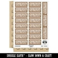 thumbnail image 2 of Dated Material Open Immediately Letter Mail Sticker Set - Brown - Gloss Finish - 2.00" Large, 2 of 7