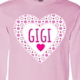 thumbnail image 4 of Inktastic Gigi Pink Valentine Hearts Long Sleeve T-Shirt, 4 of 5
