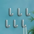 thumbnail image 2 of Green Green Heavy-Duty Plastic Hooks With Non-Marking Adhesive Home Use #53l2u, 2 of 6