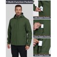 thumbnail image 5 of Zoofly Men's Waterproof Fleece Lined Softshell Jackets, 5 of 6