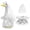 Style A(White), variant on Forfamy Hawaiian Goose Outfit Summer Porch Goose Outfits Bikini Goose Clothes Cute Goose Costume for Outdoor Garden Yard Decor