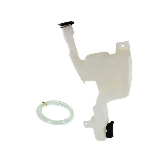 Windshield Washer Fluid Reservoir Tank - with Pump and Cap - Compatible with 2011 - 2018 Ford Fiesta 2012 2013 2014 2015 2016 2017 2019