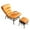 Orange, variant on XIZZI Accent Recliner Rocking Chair with Ottoman, Mid Century Modern Comfortable Rocking Chair and Ottoman Foot Rest for Small Spaces-Beige