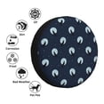 thumbnail image 2 of Kdxio Wolf And Moon for Tire Cover Wheel Protectors Tyre Covers Weatherproof Wheel Covers Universal Fit for Trailer Rv SUV Truck Camper Travel Trailers 17 inch, 2 of 5