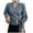 Grey, variant on Women Long Sleeve V Neck Cardigan Top Sweater Fitted White Sweater for Women Soft Womans Sweaters