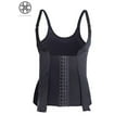 thumbnail image 6 of Luxtrada Women Sauna Body Shaper Waist Cincher Trainer Underbust Corset Shapewear Tummy Control Slimming Vest Zipper Hook Body Shaper Underbust, 6 of 7