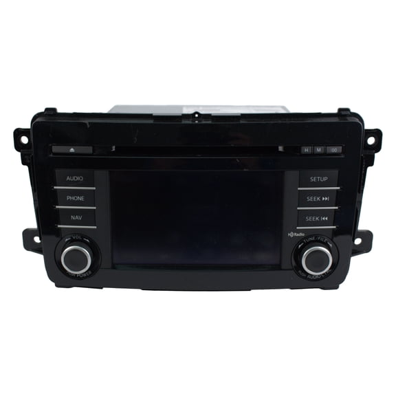 Restored 2013-2015 Mazda CX-9 AM FM Radio CD MP3 Player Bluetooth GPS Model ID TK2266DV0B (Refurbished)