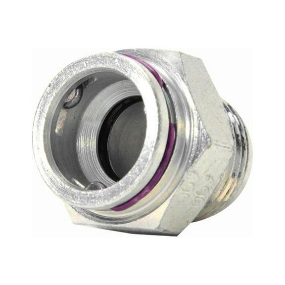 KarParts360 For Cadillac Escalade EXT 2002 2003 Oil Cooler Hose Connector | Steel | Zinc | Fine Thread Type | Threaded End 1