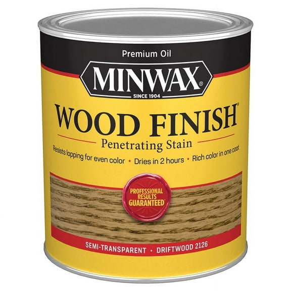 4-Pack of 1 qt Minwax 70011 Driftwood Wood Finish Penetrating Oil-Based Wood Stain