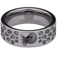 thumbnail image 2 of Nautilus Tungsten Carbide Ring, 2 of 6