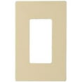 thumbnail image 1 of Cooper Wiring PJS26W 1-Gang Screwless Decorator Polycarbonate Wall Plate, White, 1 of 1