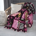 thumbnail image 5 of 50th Birthday Gifts for Women Personalized Happy Birthday Blanket for Women 1974 Birthday Gifts for Her Ladies Female Mom Daughter Wife Sister Grandma Best Friends Ideas Birthday Decorations Throw, 5 of 5