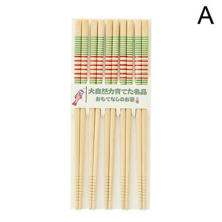 

Japanese Chopsticks Family Set Bamboo Chopsticks I3Y7 T8X2