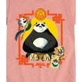 thumbnail image 3 of Kung Fu Panda 4 - Po Kung Fu Panda 4 - Girls Fitted Short Sleeve Graphic T-Shirt, 3 of 5