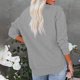 thumbnail image 5 of RKSTN Women's Long Sleeve Shirt Tops Oversized Crewneck Side Split Pullover T Shirt Top Womens Casual Solid Plus Size Raglan Relaxed Fits Loose Comfy Tee Shirt Fall Spring Clothes, 5 of 8