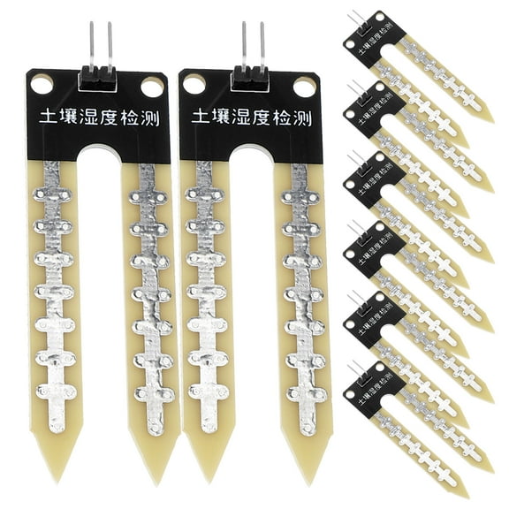 ITSELFER 8pcs Soil Moisture Meter Measuring Tool Gardening Moisture Stick Measuring Instrument Tool