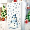 thumbnail image 2 of Seyotauo Winter Wall Decals Snowflakes Stickers Removable Christmas Snowman Wall Art White and Blue Winter Window Clings Decor for Home Bedroom Decoration, 2 of 6