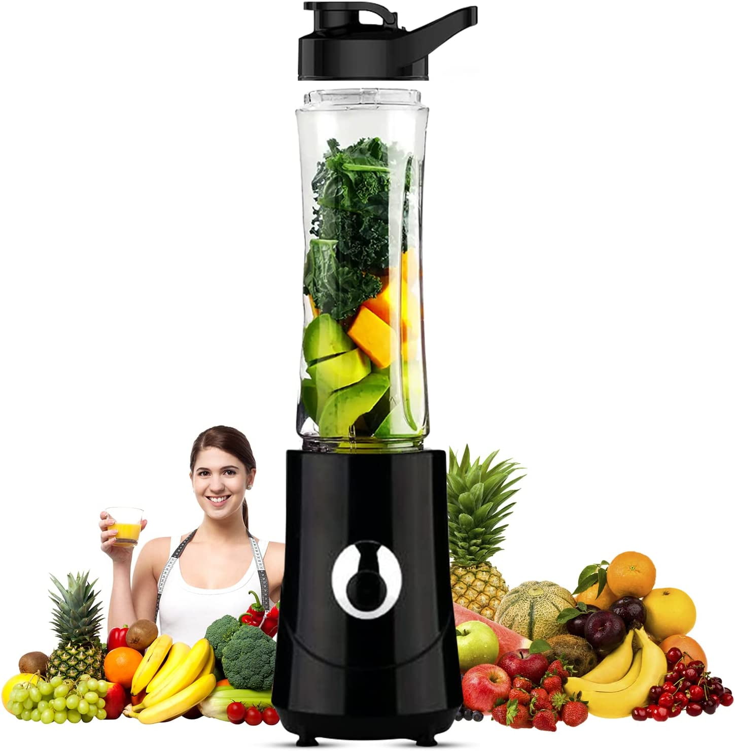 5 Core Smoothie Blender for Shakes and Smoothies, 500ml Powerful 160W