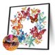 thumbnail image 5 of Pintura de diamante parcial forma especial taladro flor mariposa difracción 30x30cm, 5 of 9