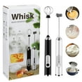 thumbnail image 3 of Homemaxs 3-Speed Rechargeable Electric Hand Mixer, Black, 3 of 7