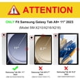 thumbnail image 2 of Funda KEROM para Galaxy Tab A11+/A9+ 11" de Cuero Sintético con Soporte, 2 of 7