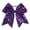 Purple, variant on WZXFASHION Hair Bows for Women Fashionable Ponytail Clips with Barrette Clips Shiny Sequin Decoration Hair Accessories Dark Purple