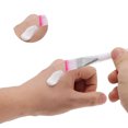 thumbnail image 3 of Unique Bargains 5 Pcs Soft Face Mask Applicator White Pink, 3 of 5