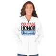 thumbnail image 4 of US Air Force Courage Honor Strength Zip Up Hoodie Men's Women's Brisco Brands L, 4 of 6