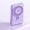 Purple, variant on 3 in 1 Wireless Power Bank for Summer, Featuring a 20000Mah Magnetic Charger with a Digital Display And Stand. This Portable Battery Pack Is Compatible with Mobile Phones, Headphones, And Watches
