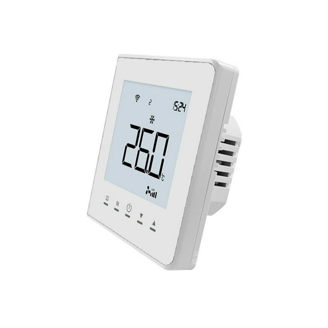 Wireless WiFi Wall-Mounted Boiler Thermostat for Home Use ,High Compatibility