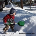 thumbnail image 6 of Kiskick Kids' Snow Shovel with Bright Colors Snow Shovel Toy for Kids Kids Winter Outdoor Snow Shovel Toy with Long Handle Colored Beach Sand Shovel for Boys, 6 of 8