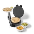 thumbnail image 1 of Starfrit 10" Electric Roti Maker & Tortilla Press, 1200W, Stainless Steel, 1-Piece, Non-Stick Flatbread Maker with Fast Even Heating, 1 of 7
