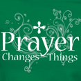 thumbnail image 3 of CafePress - Prayer Changes Things Women's Dark T Shirt - Women's Traditional Fit Dark T-Shirt, 3 of 4